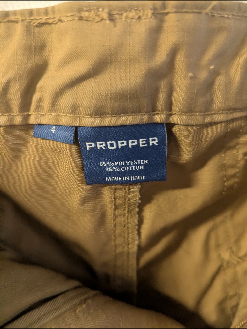Propper Tan Ripstop Tactical Pants - Picture 4 of 5